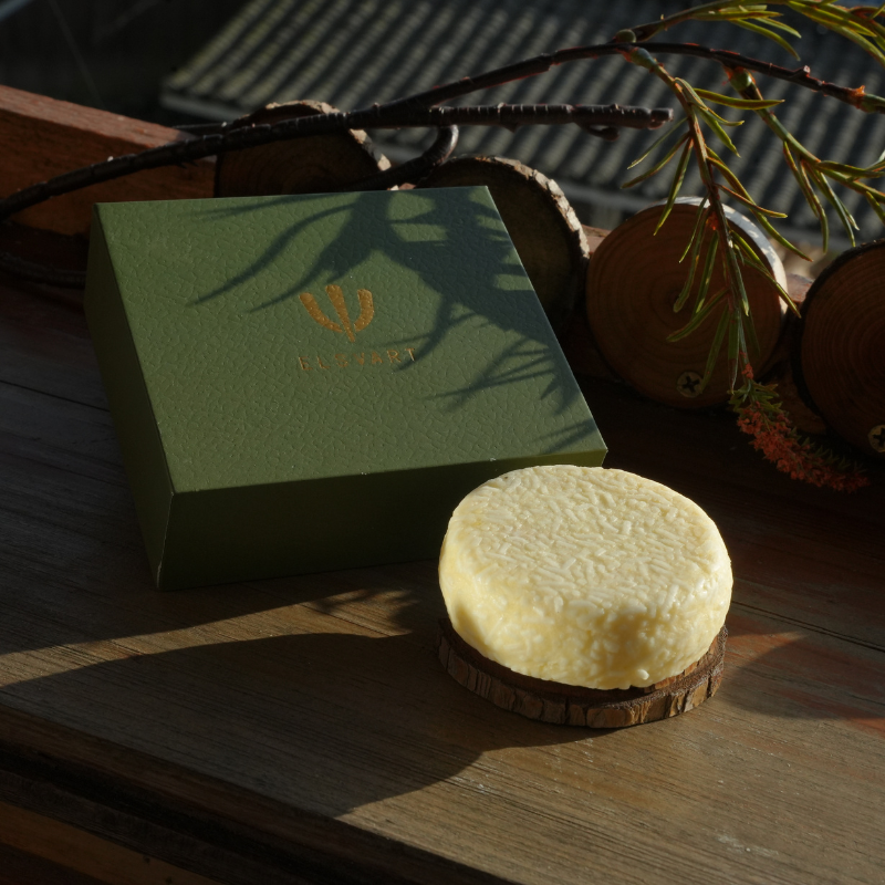 Yellow Millet Solid Shampoo Bar