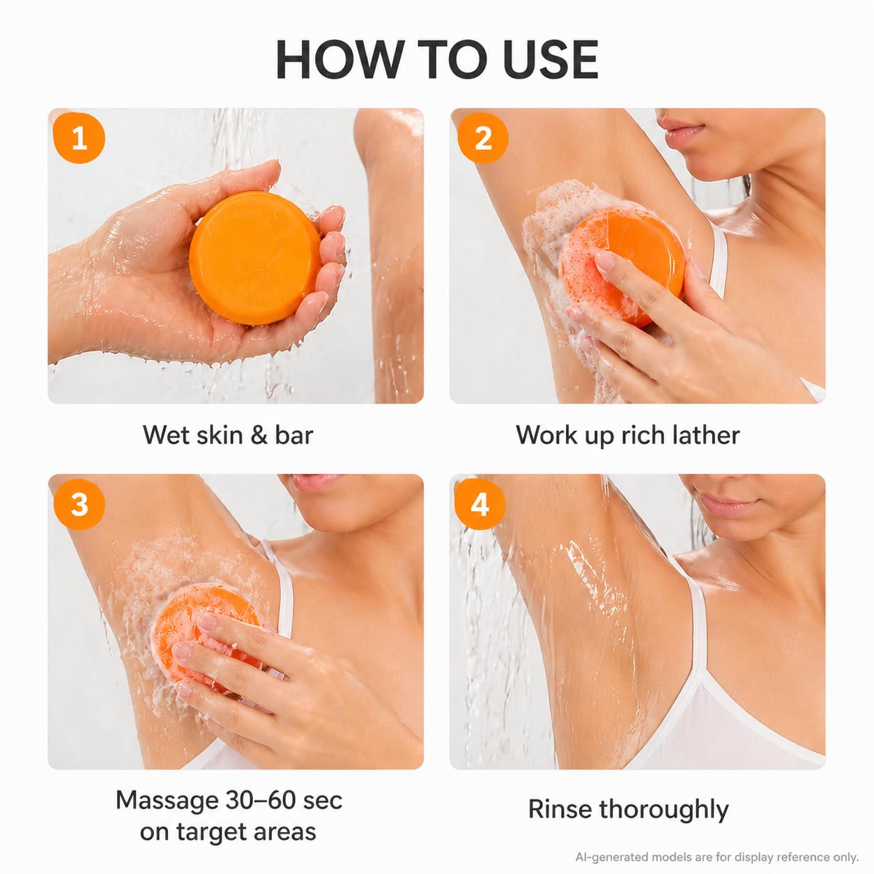 Persimmon Soap Bar 3 Pack
