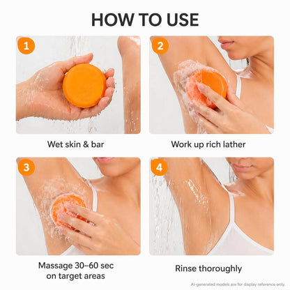 Persimmon Soap Bar 3 Pack