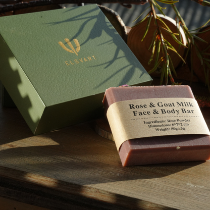 Rose & Goat Milk Face & Body Bar