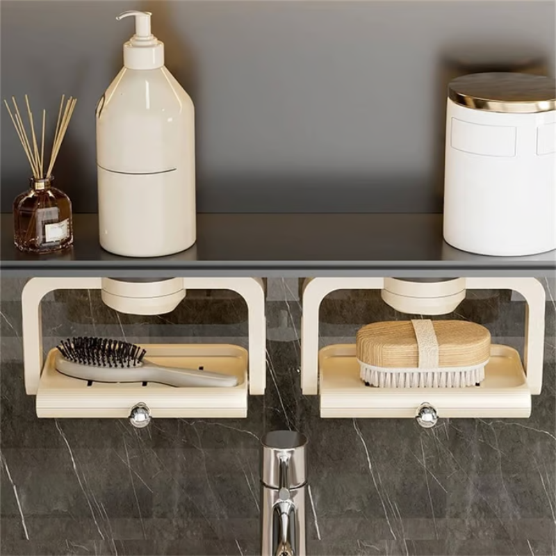 Rotatable Suction Cup Soap Dish Holder