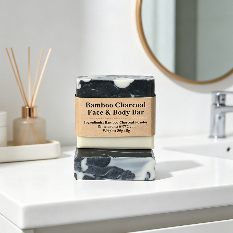 Bamboo Charcoal Face & Body Bar