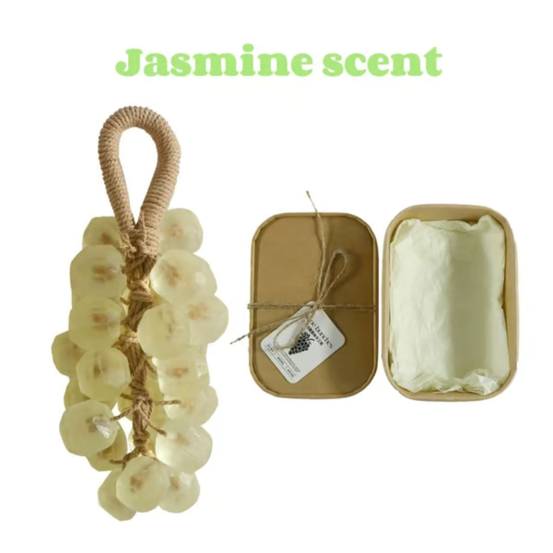Personalized Original Handmade Crystal Grape Soap Gentle Cleansing Soap