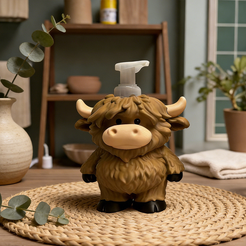Highland cow 3-D printed Bath & body Works soap holder