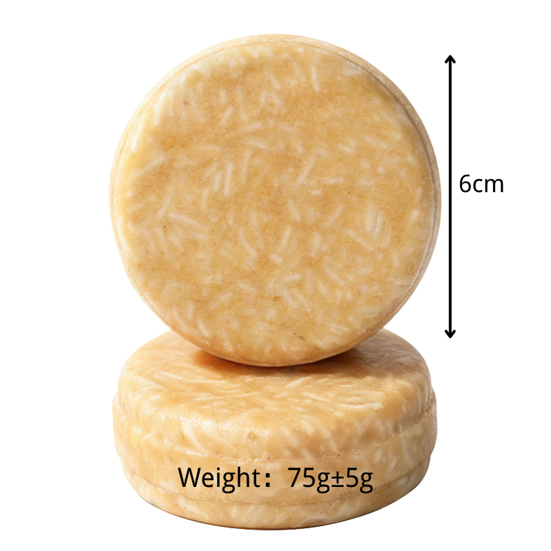Yellow Millet Solid Shampoo Bar