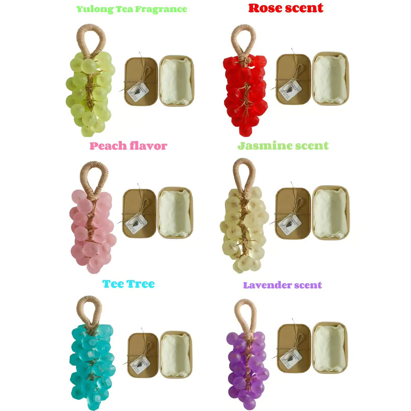 Personalized Original Handmade Crystal Grape Soap Gentle Cleansing Soap