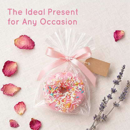 Donut Shape Scented Botanical Bath Soap Bar