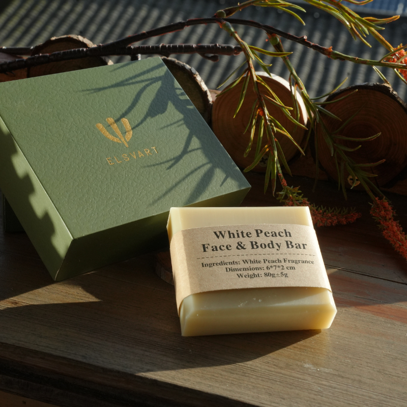 White Peach Face & Body Bar