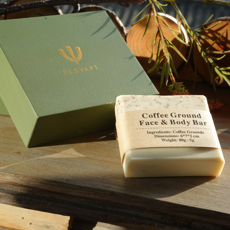 Coffee Ground Face & Body Bar