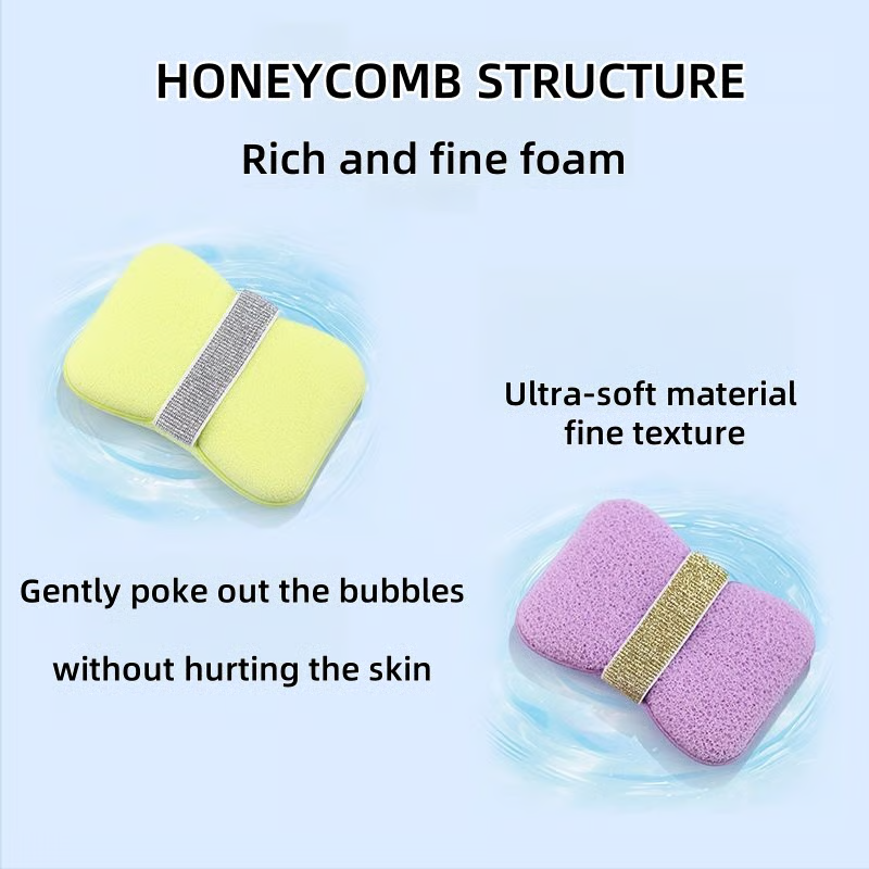 Honeycomb Body Scrubber Sponge
