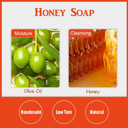 Premium Handmade Crystal Honey Soap
