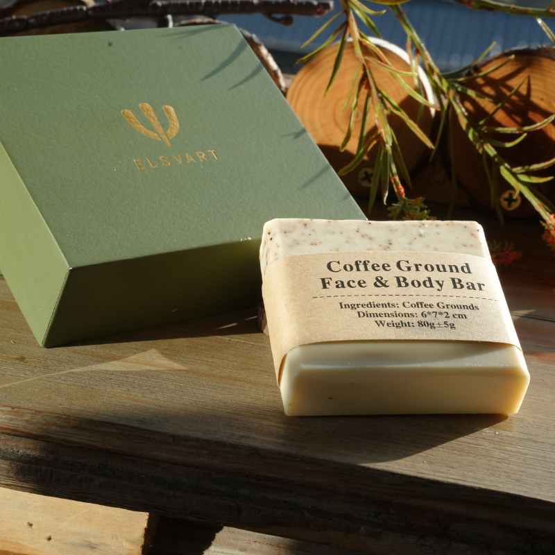 Coffee Ground Face & Body Bar