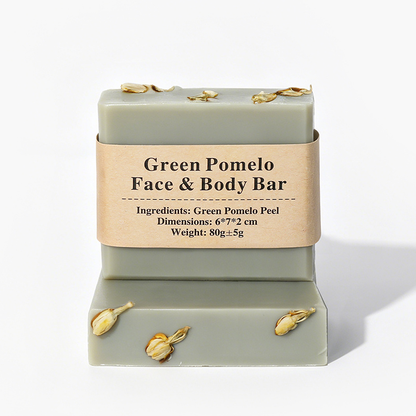 Green Pomelo Face & Body Bar