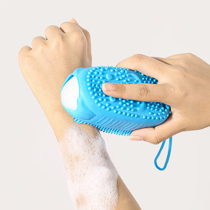 Silicone Body Scrubber with Soap Dispenser