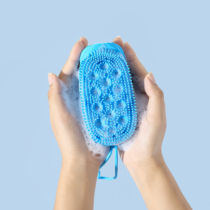 Silicone Body Scrubber with Soap Dispenser