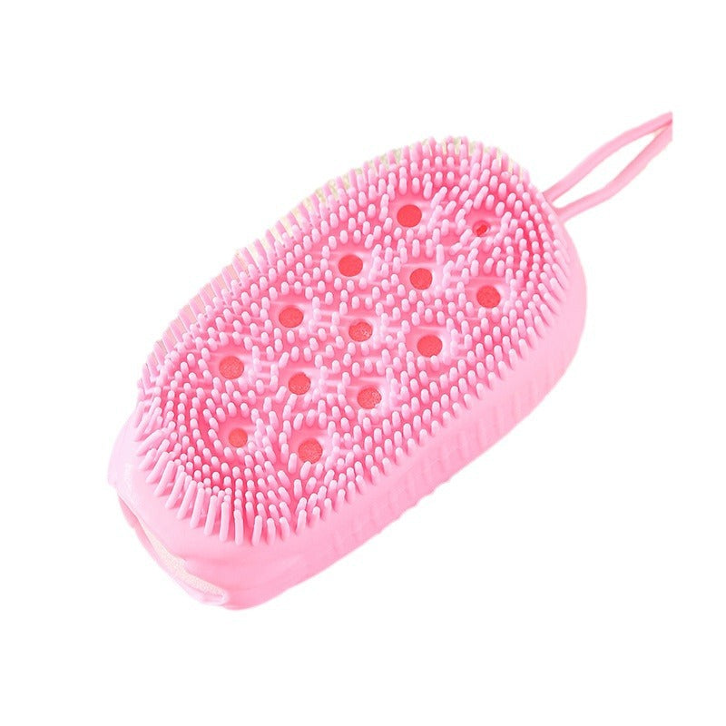 Silicone Body Scrubber with Soap Dispenser