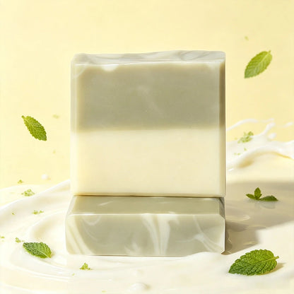 Peppermint & Goat Milk Face & Body Bar product photo