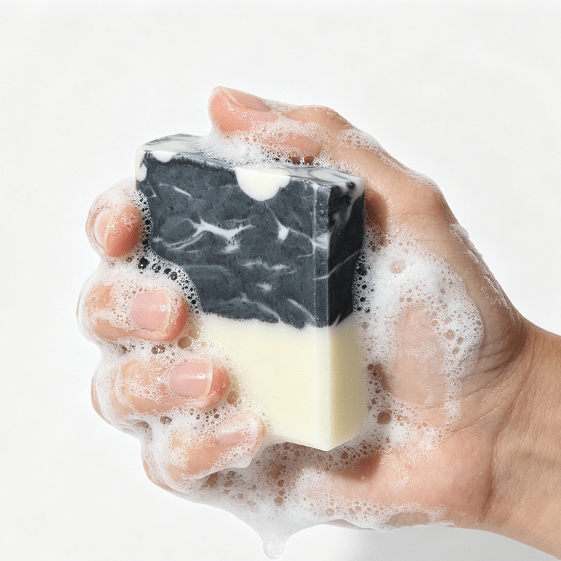 Bamboo Charcoal Face & Body Bar - Elsvart