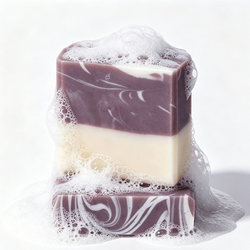 Blueberry Face & Body Bar - Elsvart