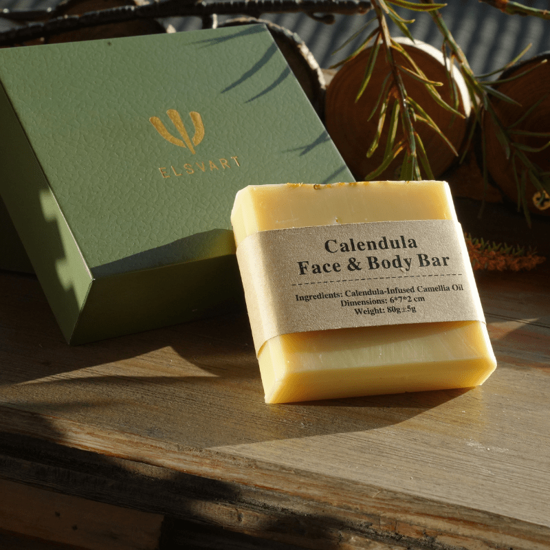 Calendula Face & Body Bar - Elsvart