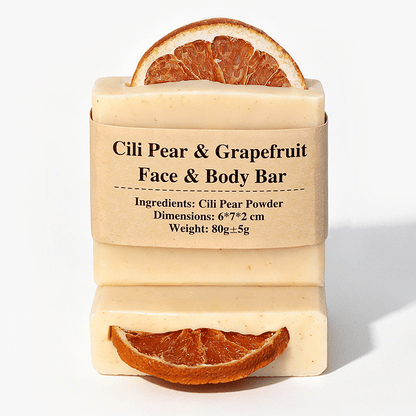 Cili Pear & Grapefruit Face & Body Bar - Elsvart