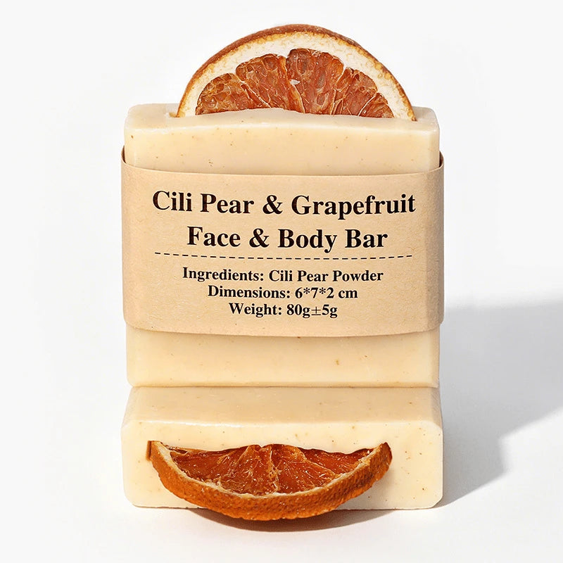 Cili Pear & Grapefruit Face & Body Bar - Elsvart