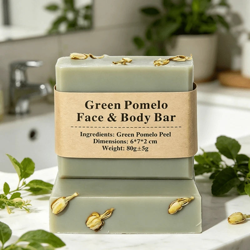 Green Pomelo Face & Body Bar - Elsvart