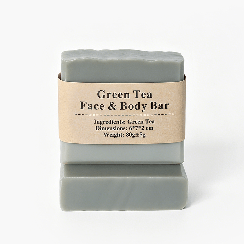 Green Tea Face & Body Bar - Elsvart