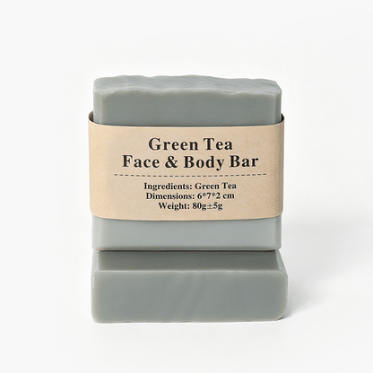 Green Tea Face & Body Bar - Elsvart