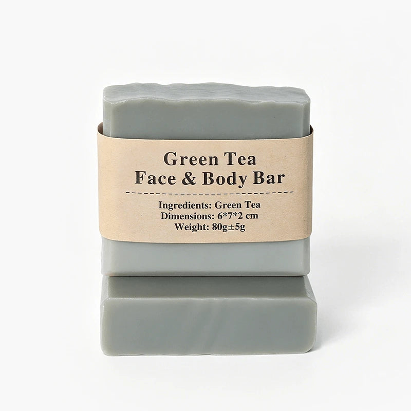 Green Tea Face & Body Bar - Elsvart