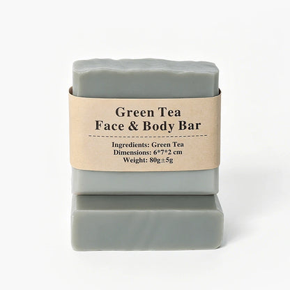 Green Tea Face & Body Bar - Elsvart