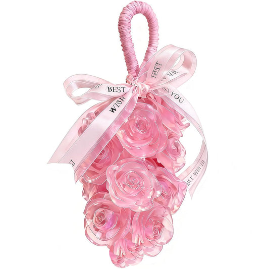 Rose Soap on Rope Cute Shaped Handwashing Grapes Soap Bar