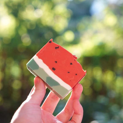 Red Watermelon Moisturizing Natural Soap Bar