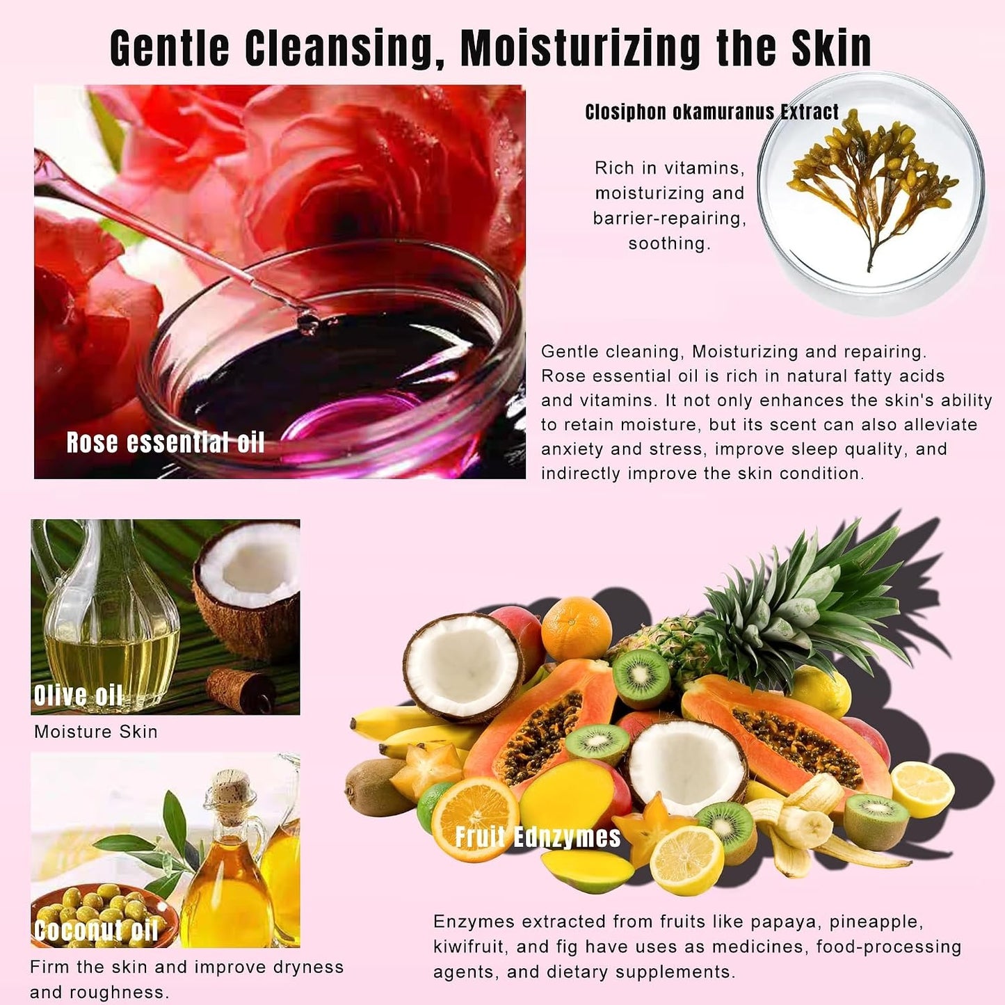 pH Balanced Feminine Enzyme Soap for Women