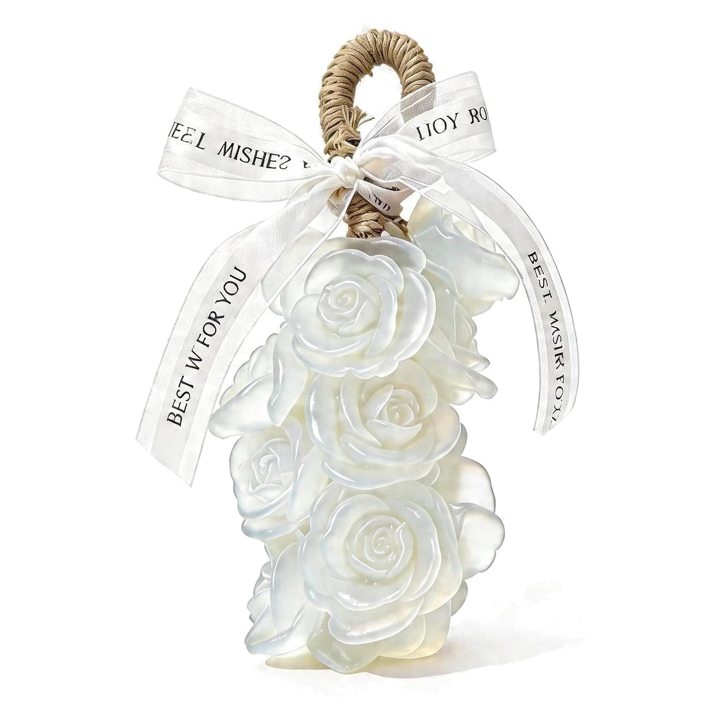 Rose Soap on Rope Cute Shaped Handwashing Grapes Soap Bar
