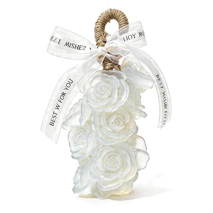 Rose Soap on Rope Cute Shaped Handwashing Grapes Soap Bar