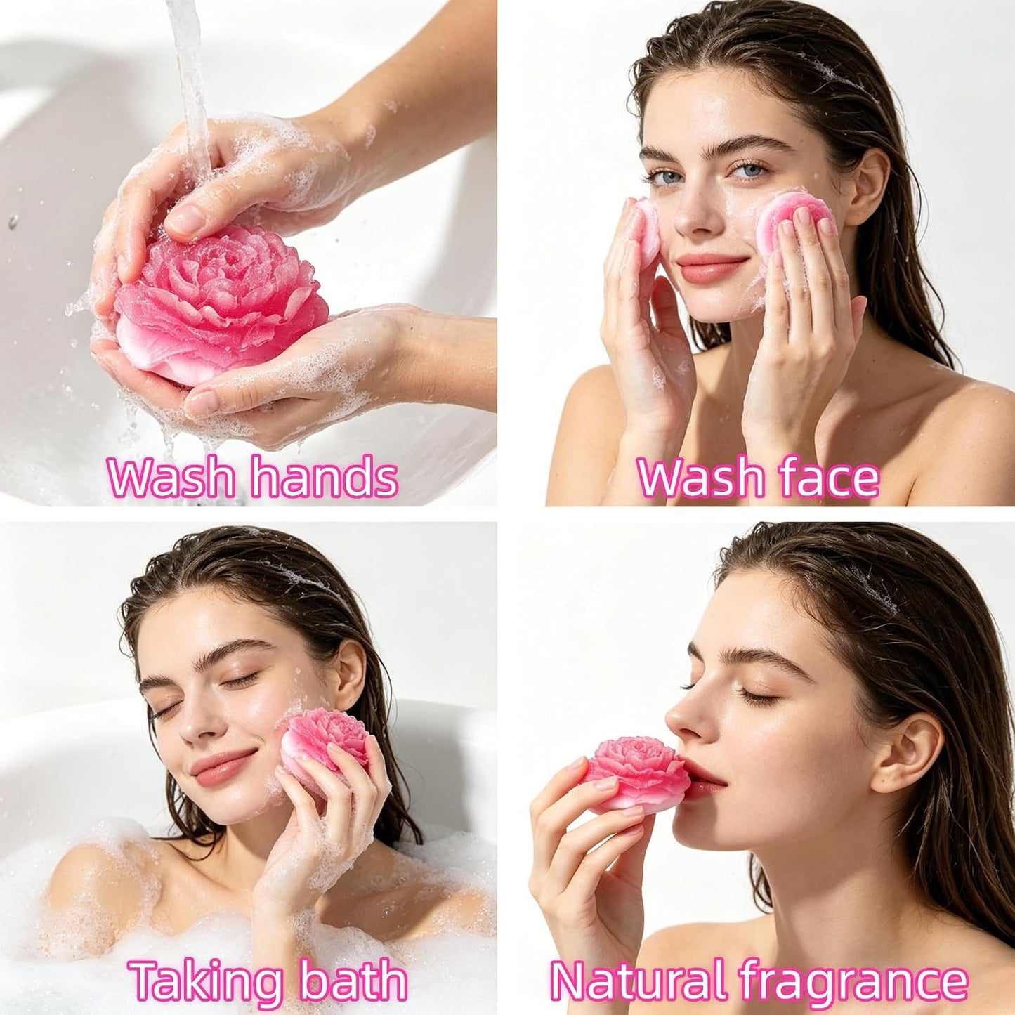 Lavender Scented Natural Soap Bars for Women