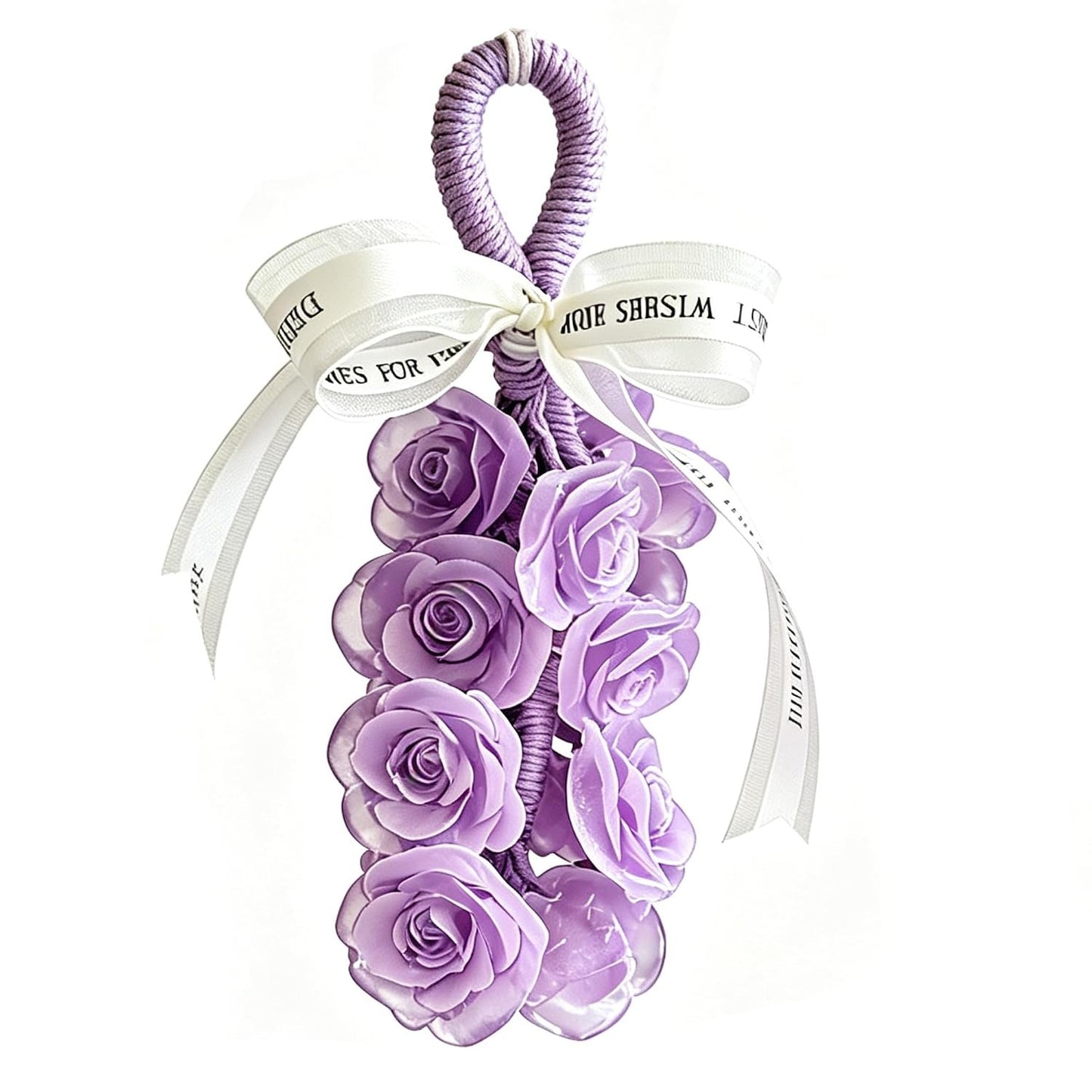Rose Soap on Rope Cute Shaped Handwashing Grapes Soap Bar