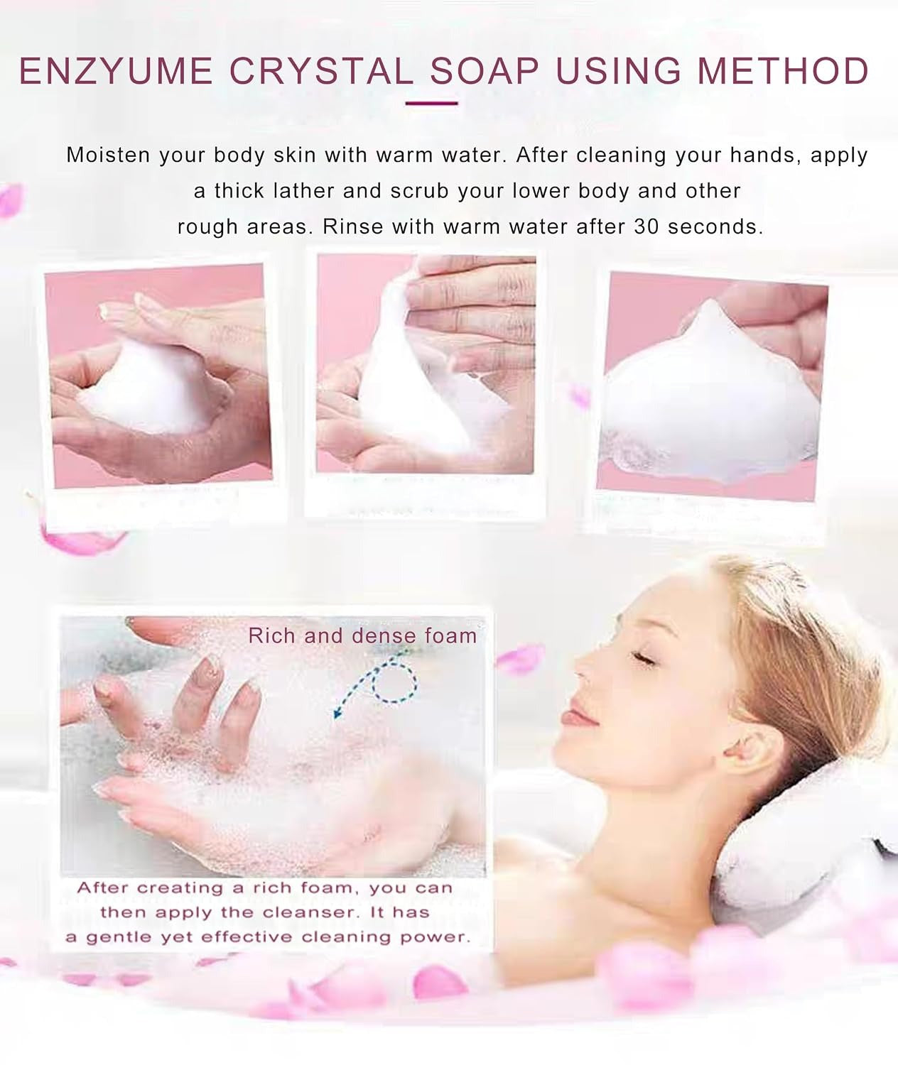 pH Balanced Feminine Enzyme Soap for Women