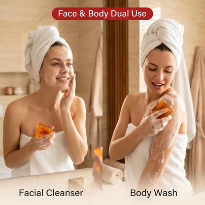 Natural Safflower Flower Extract Cleansing Bar