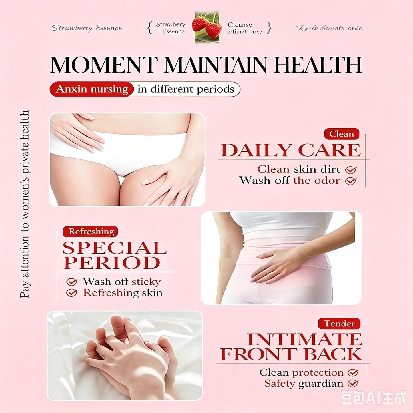 pH Balanced Feminine Enzyme Soap for Women
