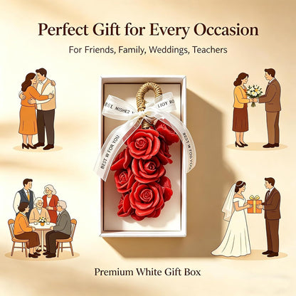 Rose Soap on Rope Cute Shaped Handwashing Grapes Soap Bar