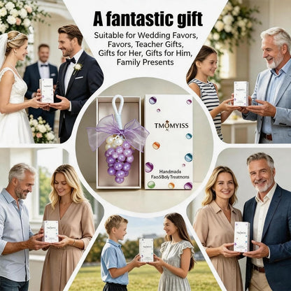 Novelty Hanging Grape Soap Shaped Handwashing