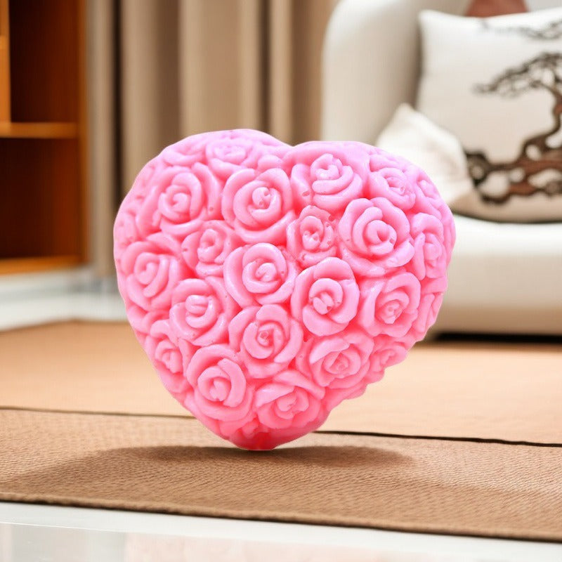 Rose Heart Soap