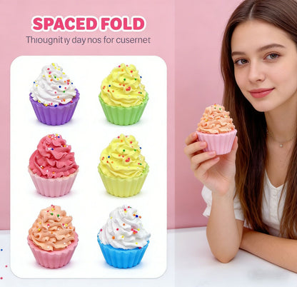 Scented Cupcake Bath Bomb