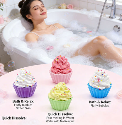 Scented Cupcake Bath Bomb