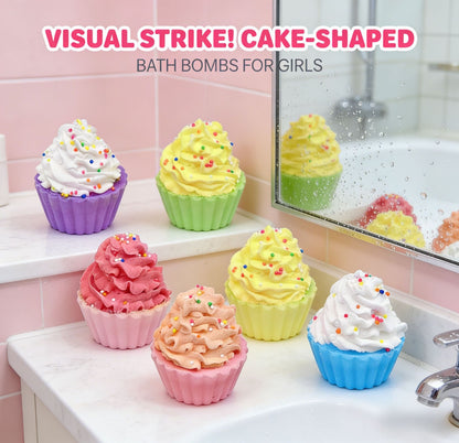 Scented Cupcake Bath Bomb