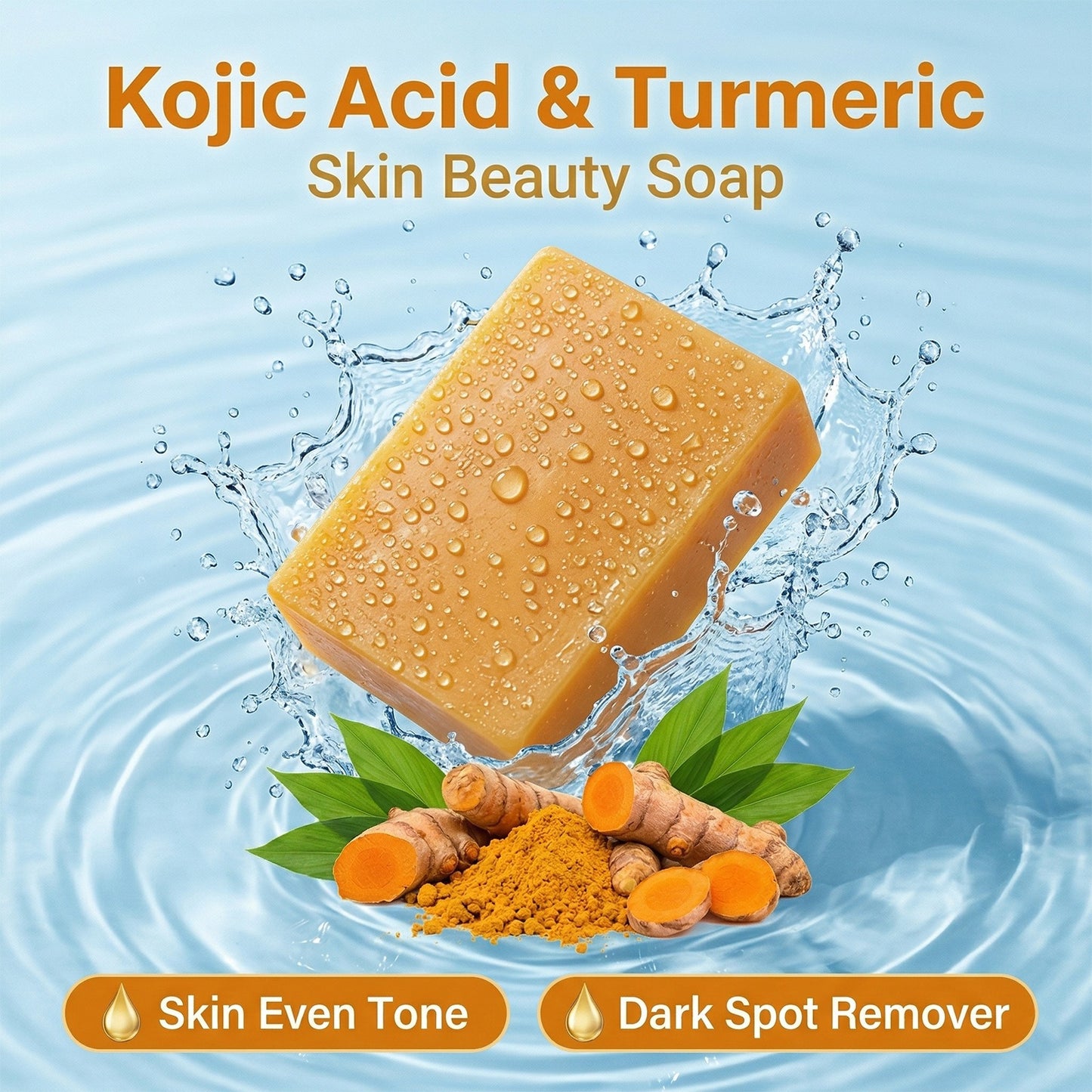 Organic Turmeric Natural Face Wash Soap
