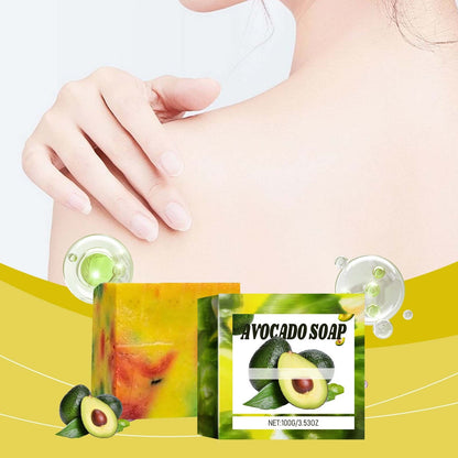 Wood Oil Fruit Soap Bar for All Skin Types
