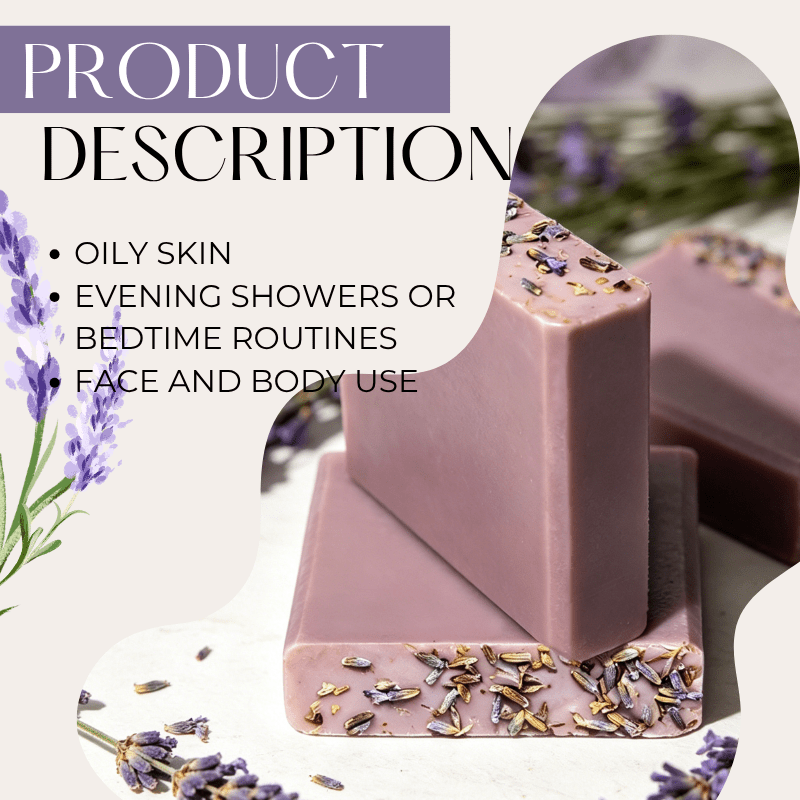 Lavender Face & Body Bar - Elsvart